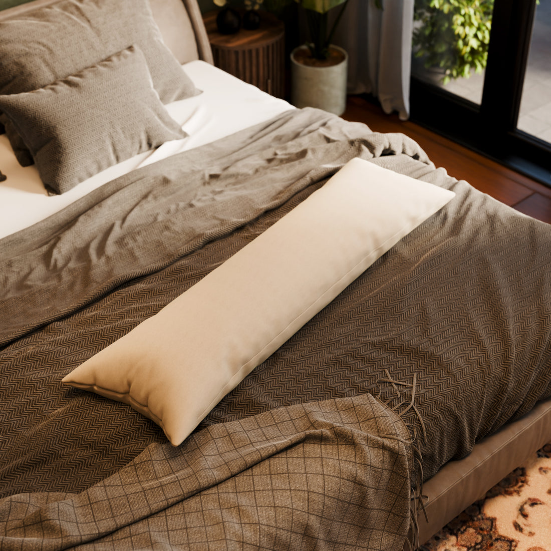 Organic Cotton Full Body Pillow Inserts