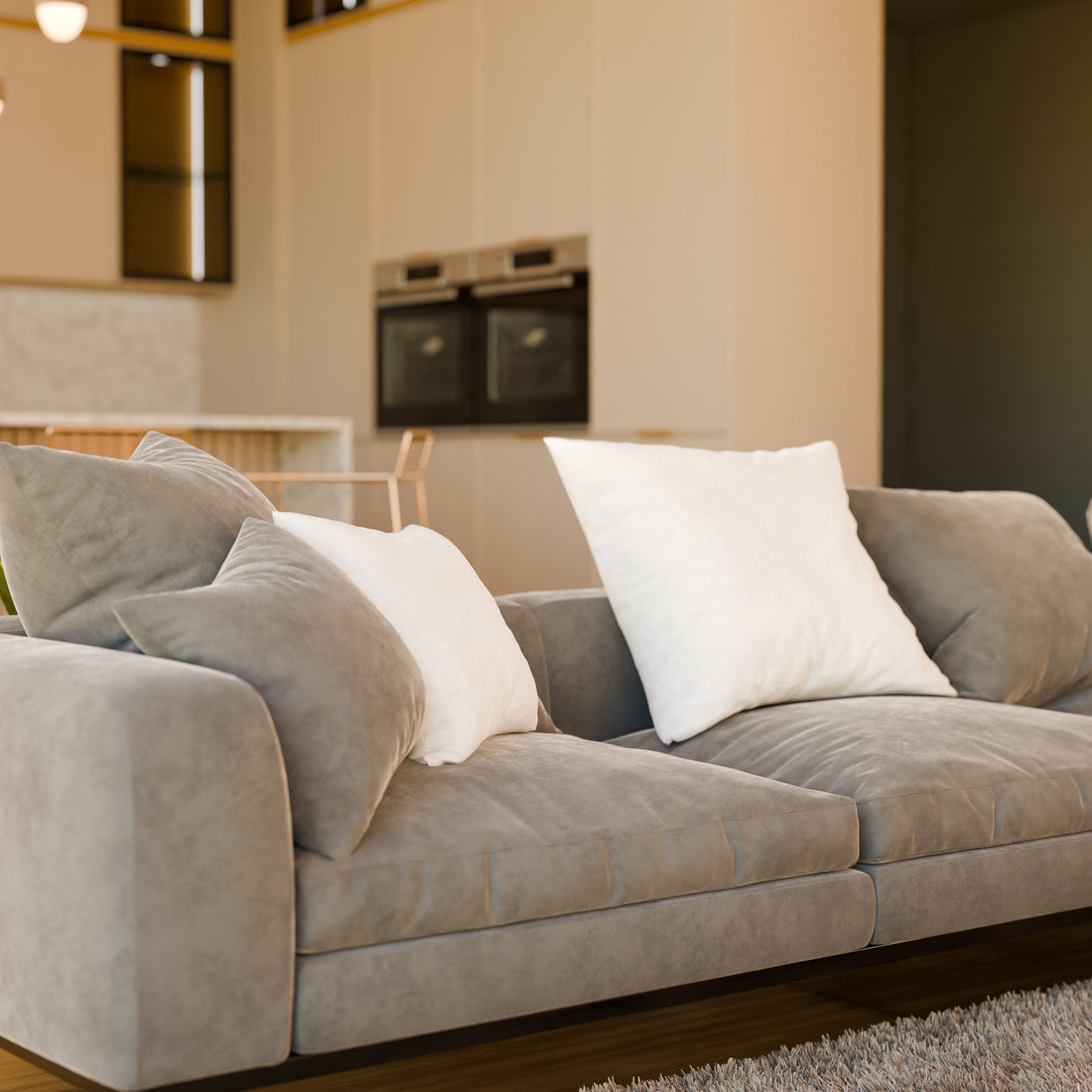 Natural Kapok Throw Pillow Inserts